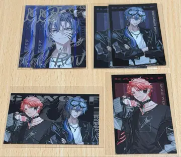 니지산지 갸우루후 코야나기 로우 아카기 웬 폴라로이드풍 카드