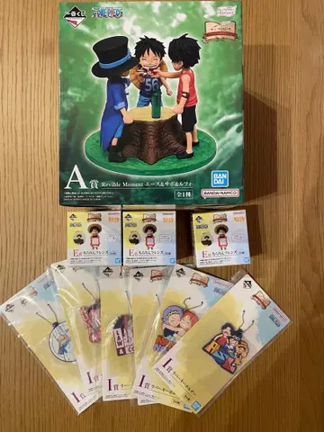 원피스 제일복권 드라마틱 메모리즈 A상 E상 치라링 프렌즈