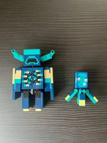 레고 마인크래프트 캐릭터 세트 워든 이슬이 오징어