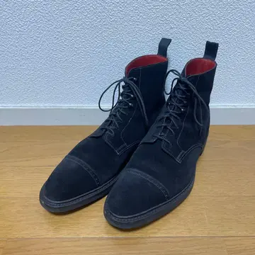 크로켓 앤 존스 타카시마야 별주 8.5E 레이스업 고어 부츠 스웨이드