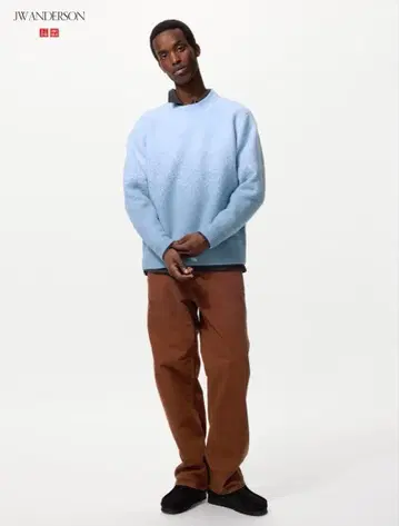 [UNIQLO] JW ANDERSON 브라운 스트레이트 데님 새상품