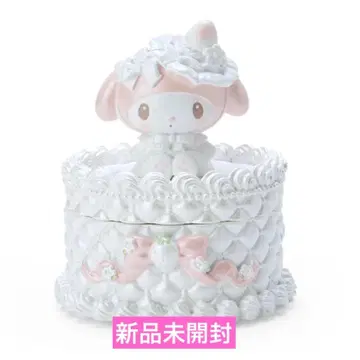 마이멜로디 화이트 딸기 티타임 소품함