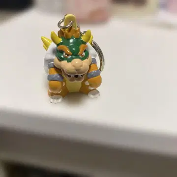 마리오 RPG 쿠파 키링 레트로