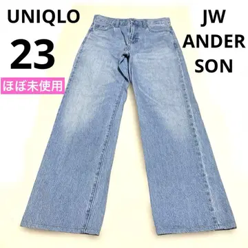 유니클로 JWA 스트레이트 청바지 23 JW ANDERSON 블루
