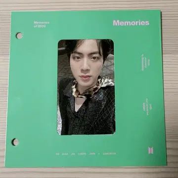 BTS JIN memories 2020 Blu-ray 트레이딩 카드 진