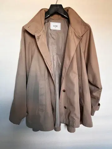 SLOBE IENA 텐트 라인 코트