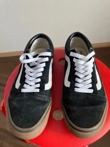 VANS 스니커즈 블랙/화이트