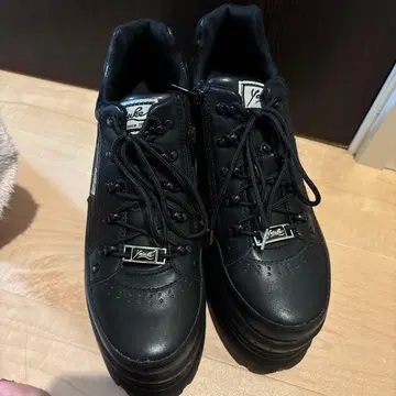 Yasuke 블랙 스니커즈 통굽 27cm 새상품급