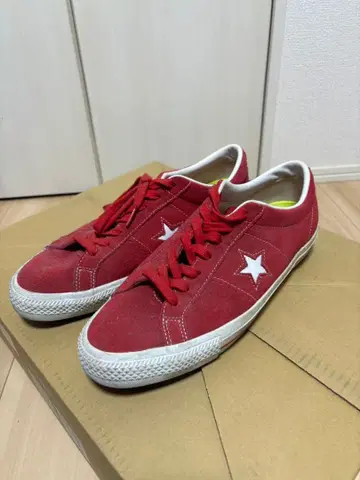CONVERSE 레드 스니커즈 원스타