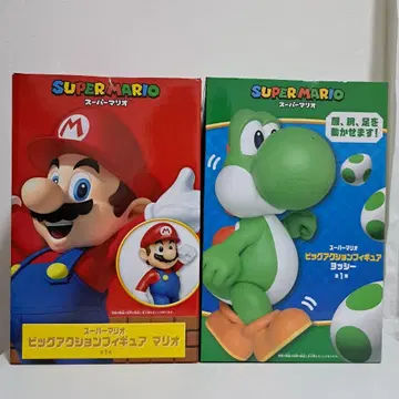 슈퍼 마리오 마리오 요시 피규어 미개봉 프라이스 2종 세트