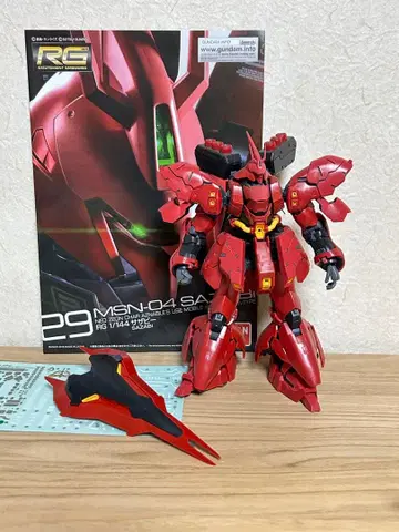 [ 기본 조립 ] RG 1/144 사자비 역습의 샤아 정크