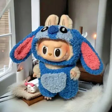 [ 미사용 새상품 ] 라부부 LABUBU 스티치 코스튬