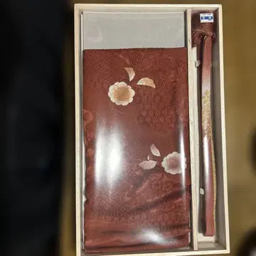 오비 장식 천과 허리띠 세트