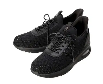 HIROKOKOSHINO 핸즈프리 에어 밑창 스니커즈 블랙 23.5cm