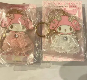 산리오 레이디 마이멜로디 시크릿 키링 2개 세트