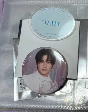 &TEAM CAFE 캔뱃지A 아크릴 배지 YUMA