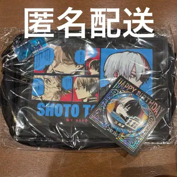 토도로키 쇼토 생일 캔뱃지 미세마도 숄더백 히로아카 벌스데이