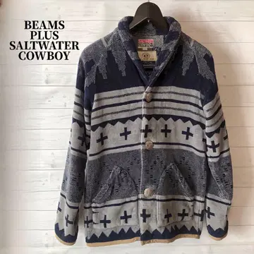 BEAMS PLUS SALTWATER COWBOY 네이티브 무늬