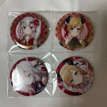 백귀 아야메 유즈키 초코 캔뱃지 6th fes 설날 의상