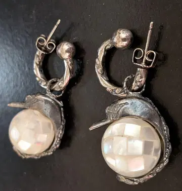 GEMKINGDOM 제무킹덤 아쉬페프랑스 구매 백조 귀걸이