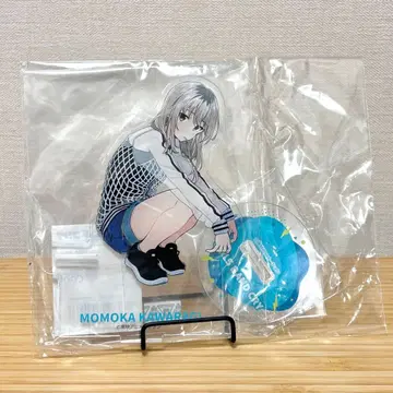 걸즈 밴드 클라이 카와라기 모모카 앉아있는 아크릴 스탠드