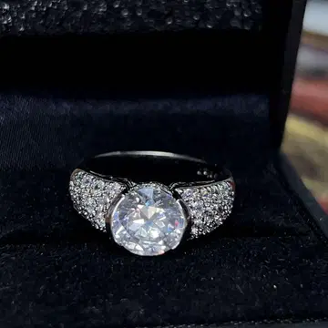 [ 새상품급 ] ete 에테 파베 반지 SV925P 대형 13호