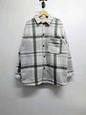 Big Check Oversize Shirts Blouson