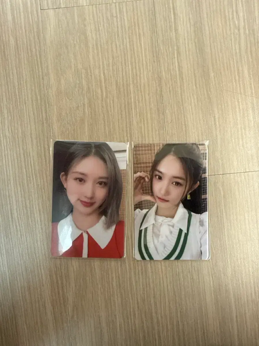아이브 가을,이서 파파존스 1차 포토카드
