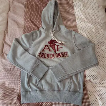 새상품 Abercrombie & Fitch 멜란지 그레이 후드티 M