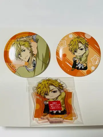 새상품 리본 히코쿠지 디노 캔뱃지 미니 클리어 스탠드