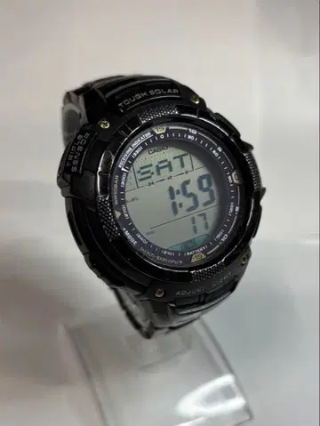 CASIO 프로트렉 PRW-1100YTJ 솔라 전파 시계 블랙