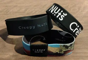 Creepy Nuts 러버 밴드 고무 밴드 3개 세트