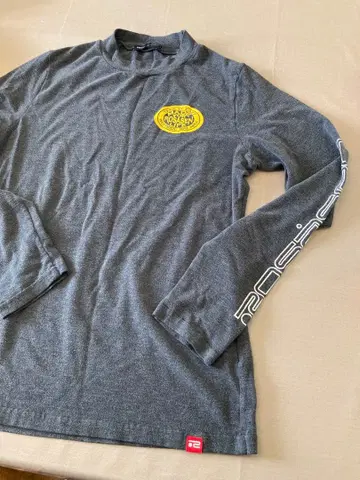 Rosasen 골프웨어 여성용 모크넥 긴팔 언더