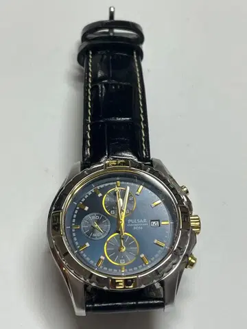 가격 인하 PULSAR CHRONOGRAPH 손목시계 50M 방수