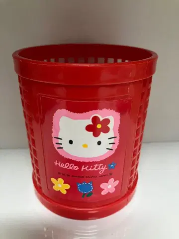헬로키티 펜꽂이 레트로