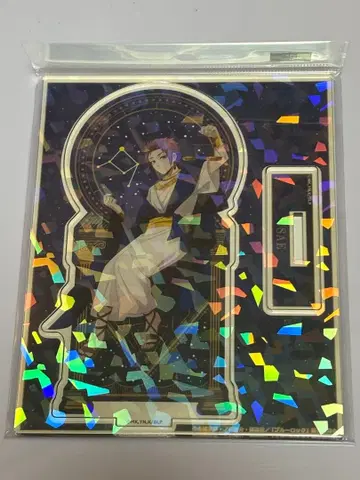 블루 록 이토시 사에 별자리 모습 홀로그램 아크릴 피규어 스탠드