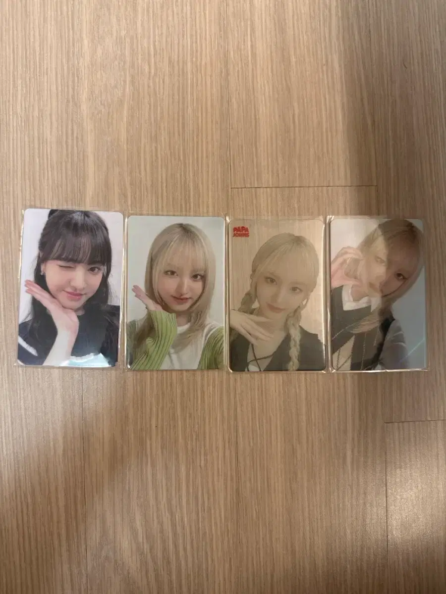 아이브 리즈 파파존스 2,4,5,6차 포토카드