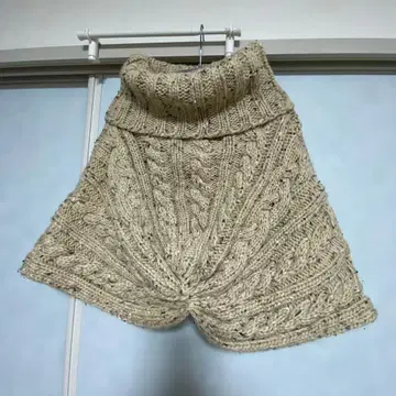 케이블 짜임 판초