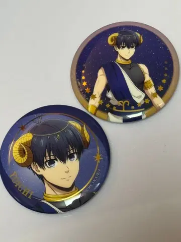 블루 록 이사기 요이치 별자리 모습 금박 캔뱃지