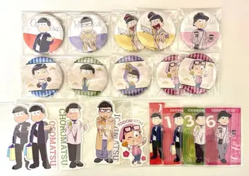 오소마츠 6쌍둥이 소카 마루이 OIOI 캔뱃지 스티커 특전