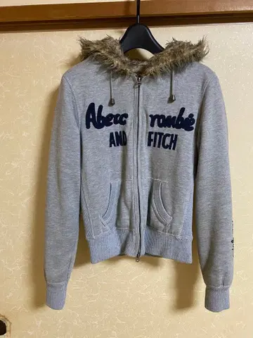 Abercrombie and Fitch 그레이 후드티
