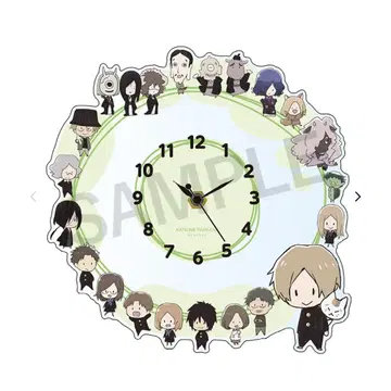 나츠메 우인장 아크릴 시계