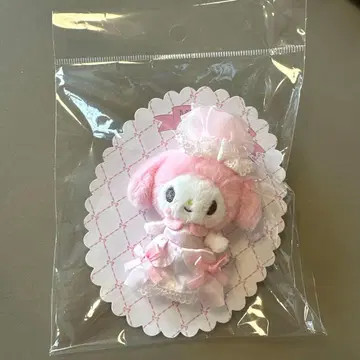 레이디 마이멜로디 마스코트 브로치 핑크 마이멜로디 정품