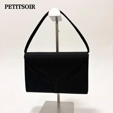 새상품급 푸치 소와르 포멀 핸드백 관혼상제 블랙