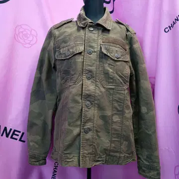 남녀 공용 [ 아바크롬비 앤 피치 ] 카모플라쥬 G 재킷