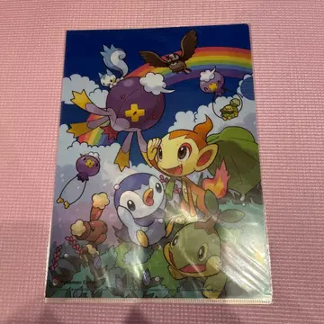 포켓몬 A4 클리어 파일 포켓몬 센터 2007년제 미사용 새상품