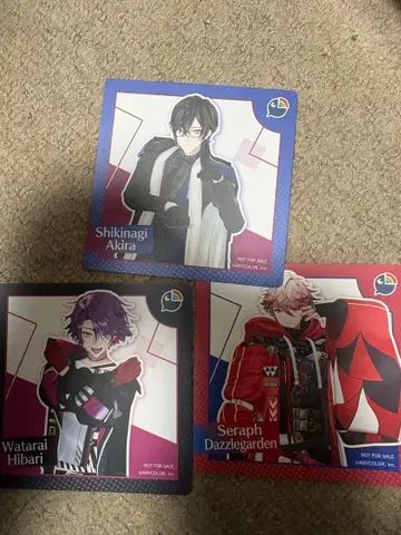 와타라이 히바리 시키나기 아키라 세라프 더즐 가든 코스터