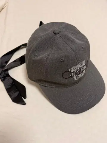 Snidel x Chacott 리본 포함 그레이 캡