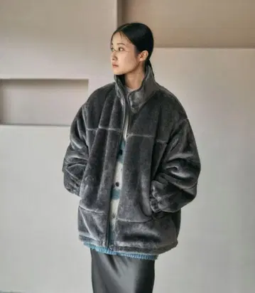 LEPSIM 드로스트 마이크로 퍼 블루종