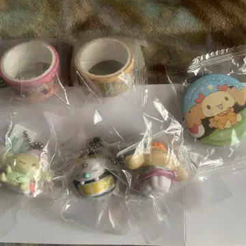 쿠라스시 시나모롤 시나몬 피규어 캔뱃지 모음